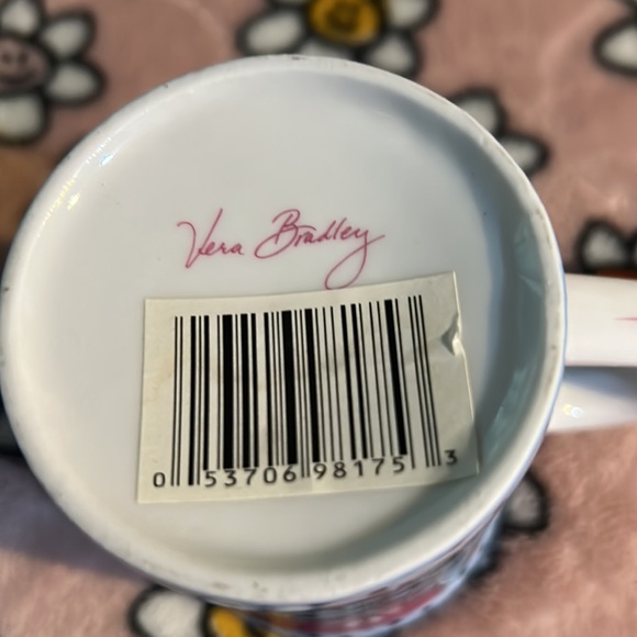 Vera Bradley Pink Cupcake Covered Mug - Picture 4 of 8